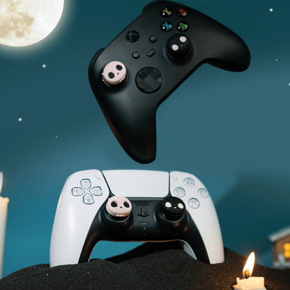 GeekShare Pink Skull Thumb Grips