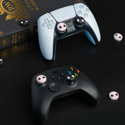 GeekShare Pink Skull Thumb Grips