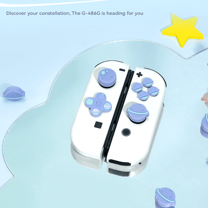 GeekShare Purple Planet Button Caps