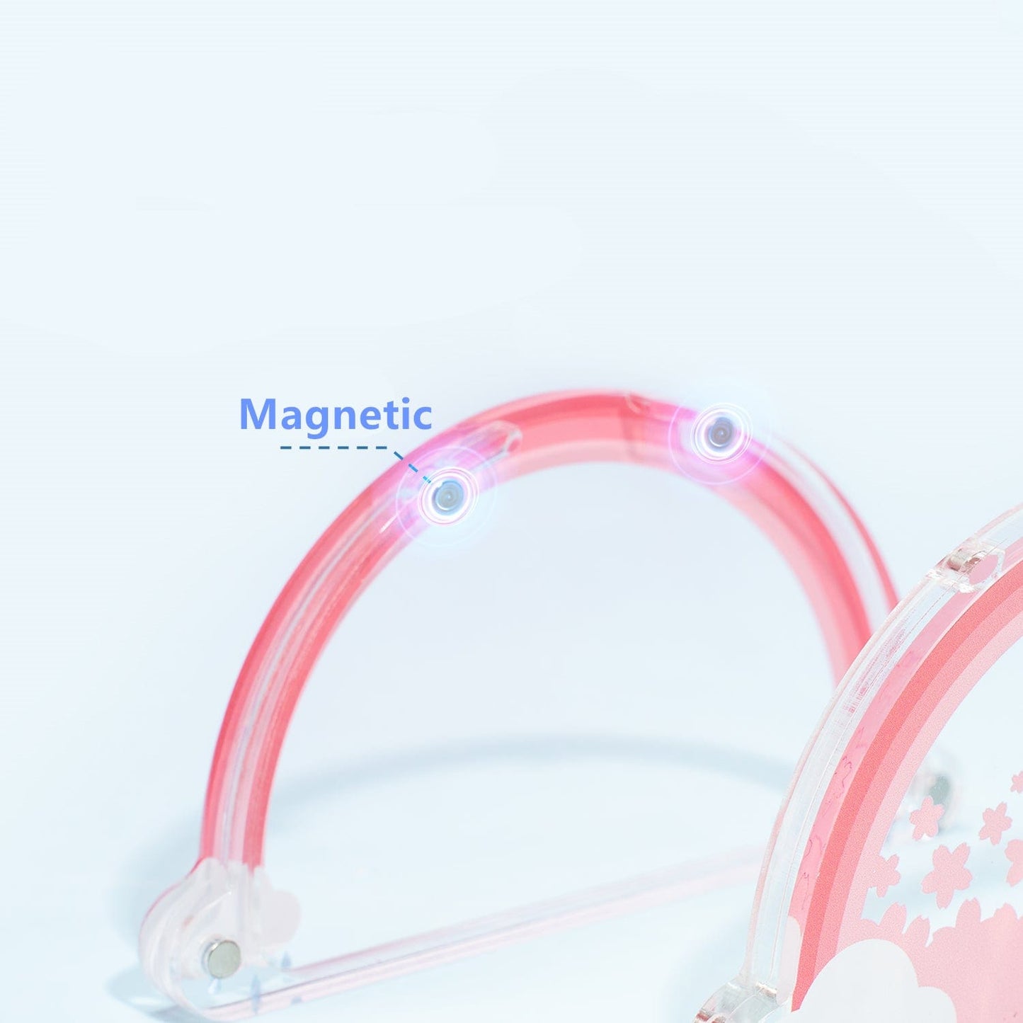 GeekShare Rainbow Cloud Thump Caps Storage Box