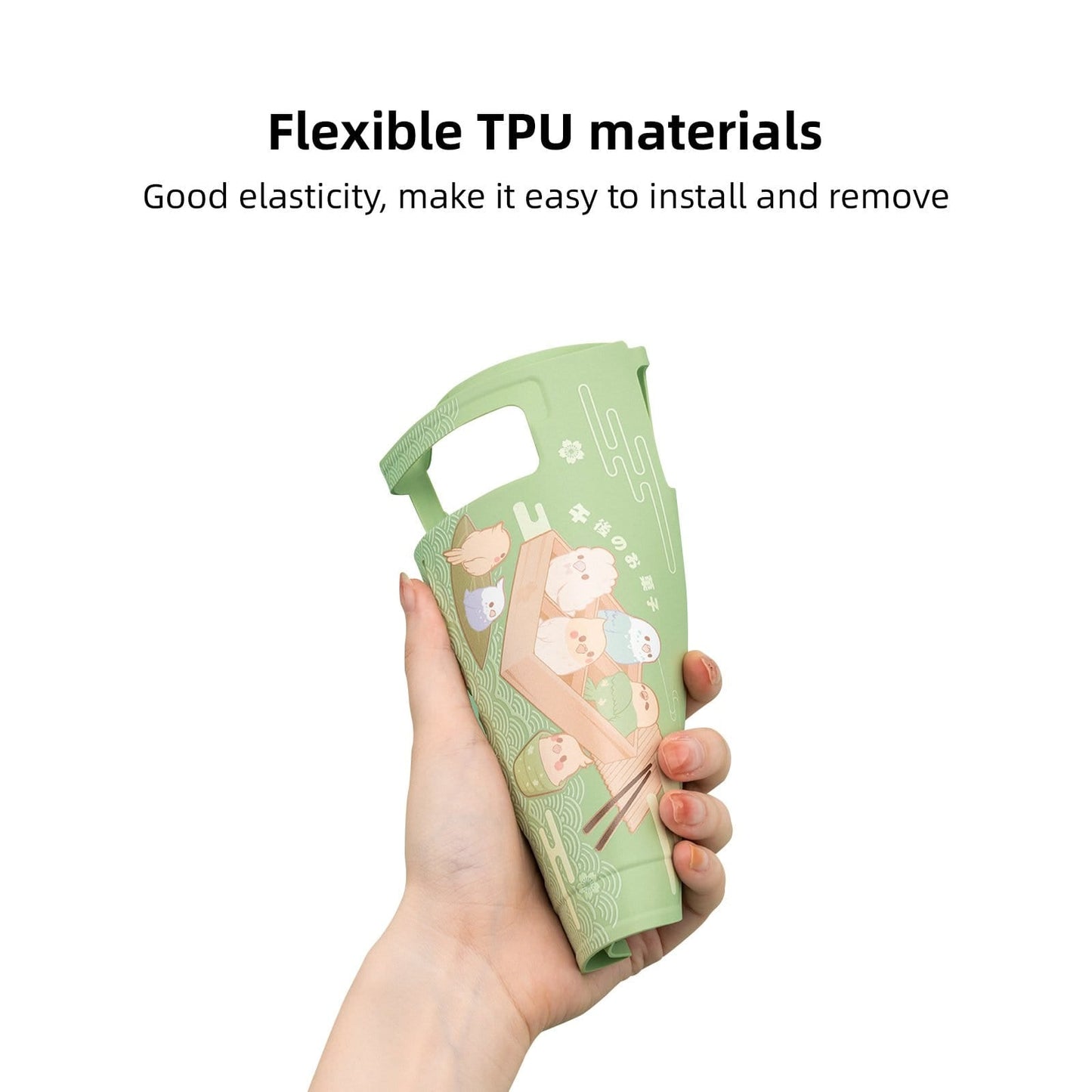 GeekShare Snack Parrot Protective Case GeekShare Soft TPU Protective Case for Nintendo Switch -- Snack Parrot