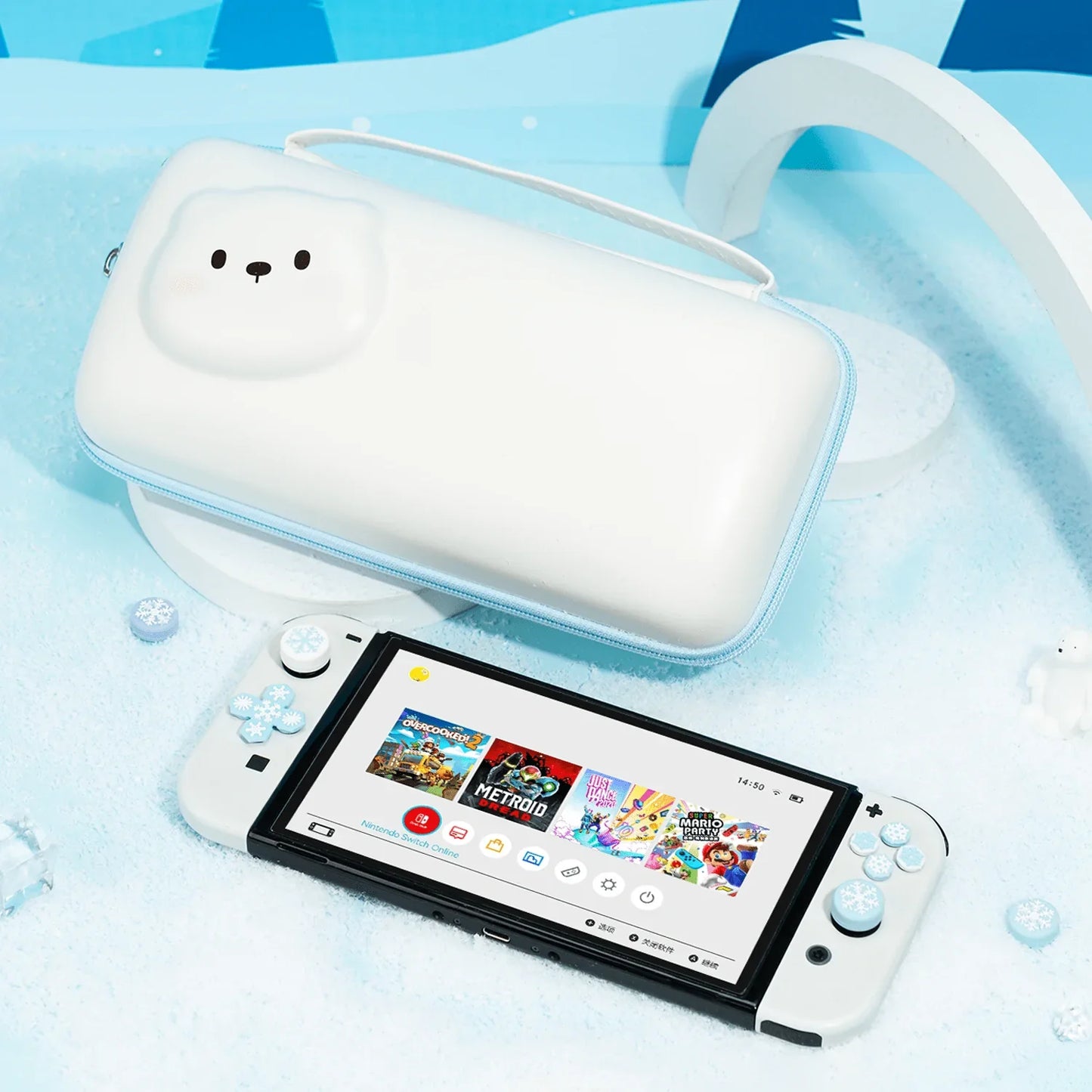 GeekShare Snow Button Caps