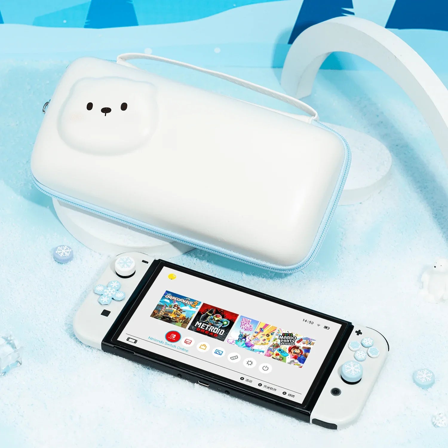 GeekShare Snow Button Caps