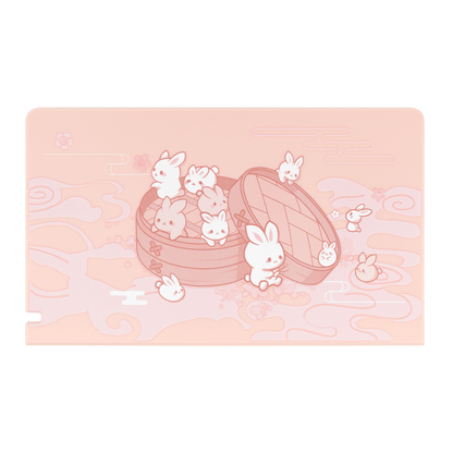GeekShare Steamed Bun Rabbit Protective Case GeekShare Soft TPU Protective Case for Nintendo Switch -- Steamed Bun Rabbit
