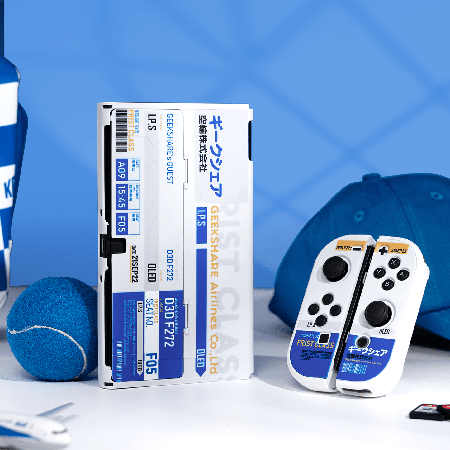 GeekShare Boarding Check Protective Case for Switch OLED