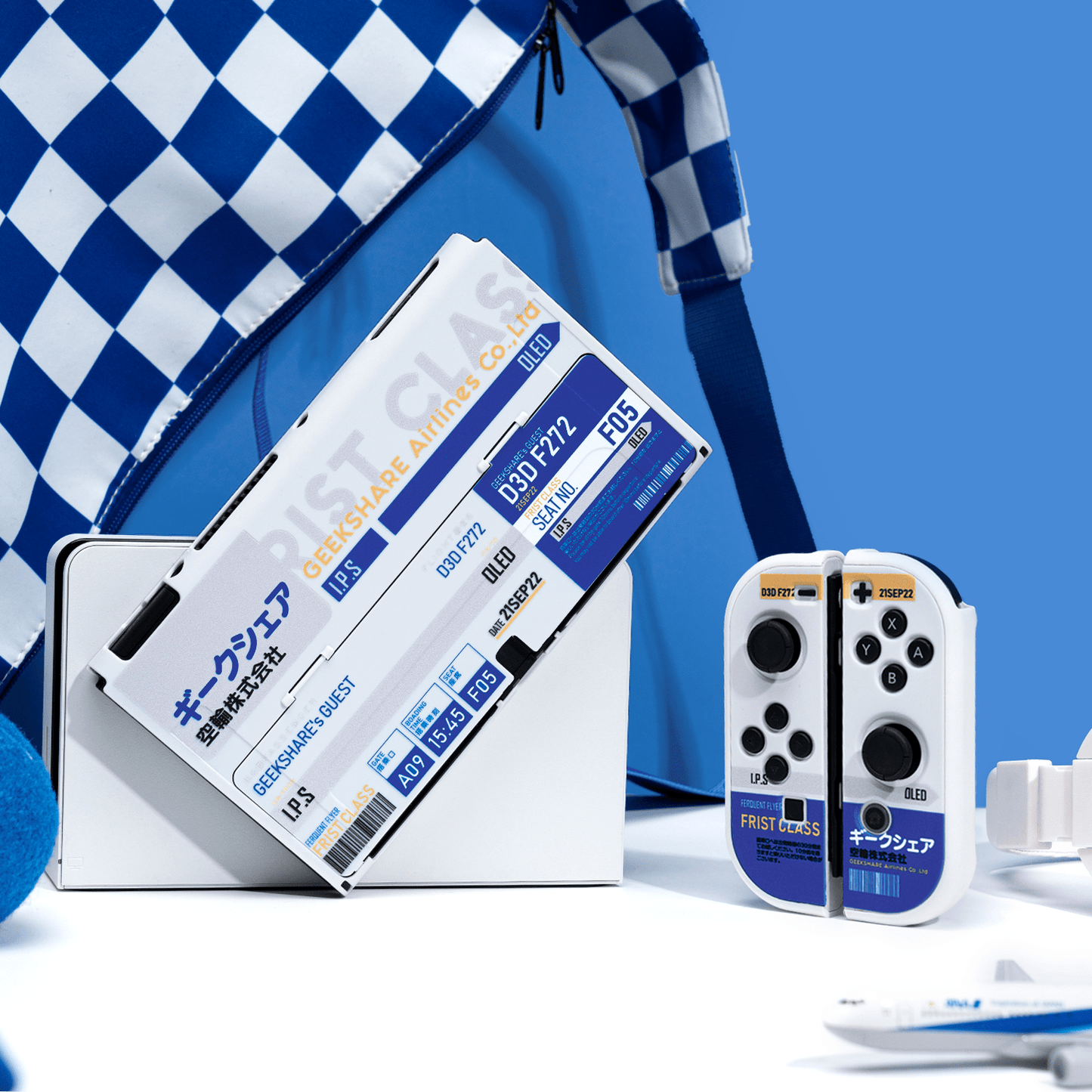 GeekShare Boarding Check Protective Case for Switch OLED