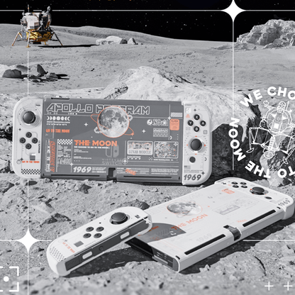 GeekShare  Moon Exploration Protective Case for Switch OLED