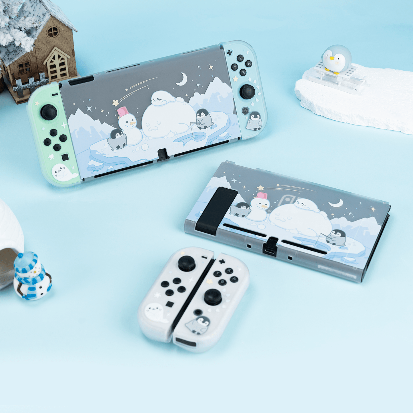 GeekShare Penguin Seal Protective Case