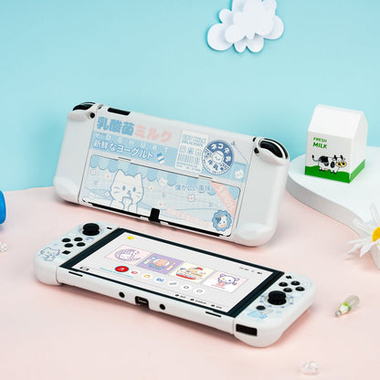 GeekShare  Yogurt Cat Protective Case for Switch OLED
