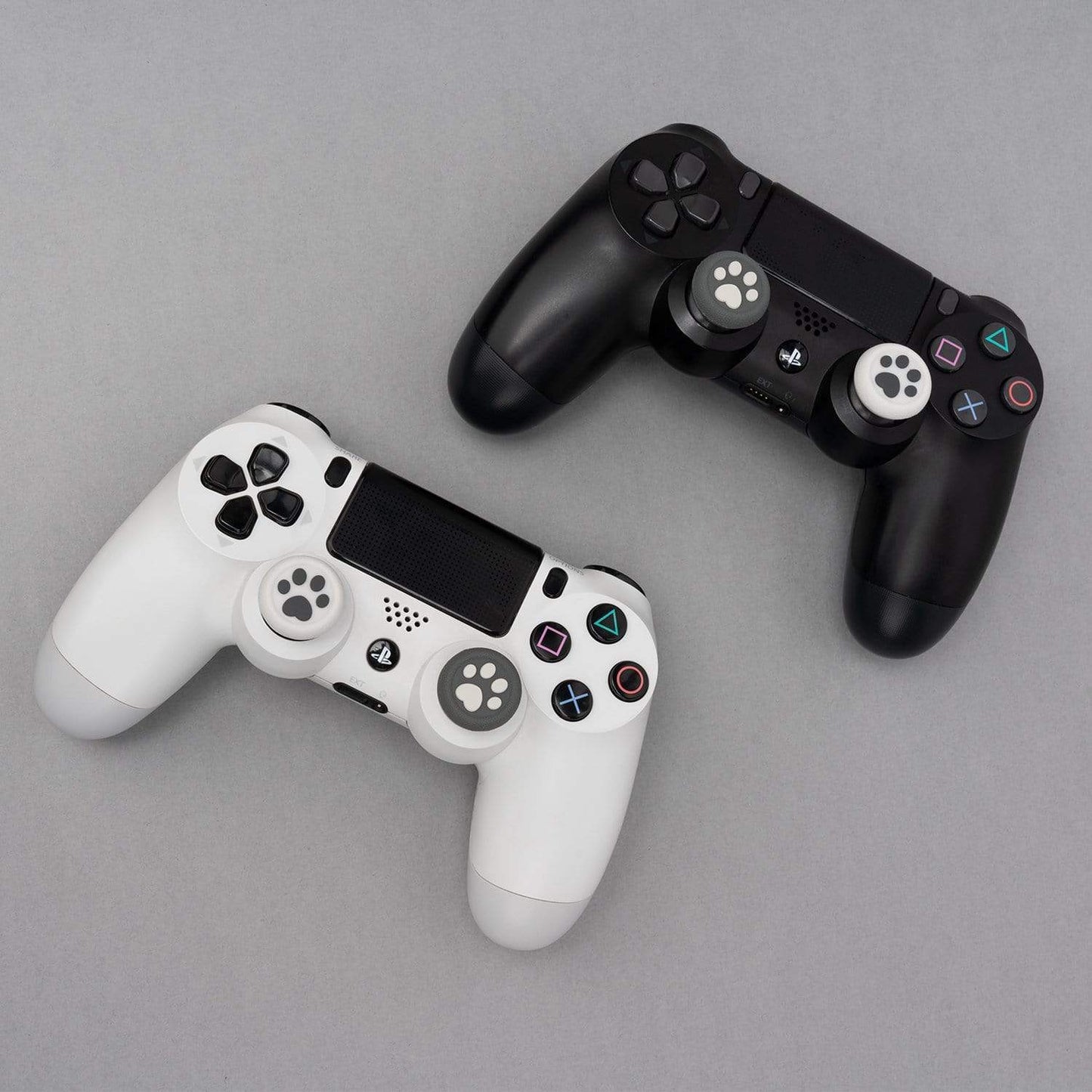 GeekShare Cat Paws Thumb Grip Caps for PS4/PS5 GeekShare Cat Paw Thumb Grip Caps for PS4/PS5 and Switch Pro- 4 PICS, Star Mist Blue