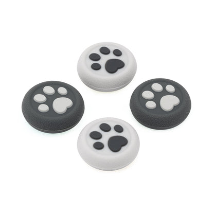 GeekShare Cat Paws Thumb Grip Caps for PS4/PS5 GeekShare Cat Paw Thumb Grip Caps for PS4/PS5 and Switch Pro- 4 PICS, Star Mist Blue