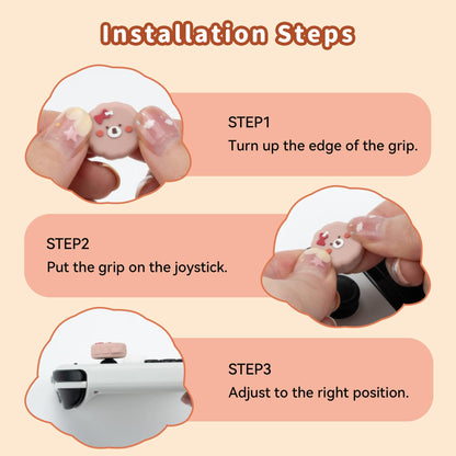 GeekShare Bichon Frise Thumb Grip Caps