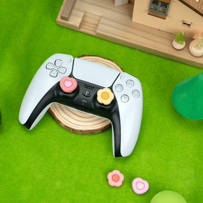GeekShare Bloom-Heart Thumb Grips for Xbox & PS5