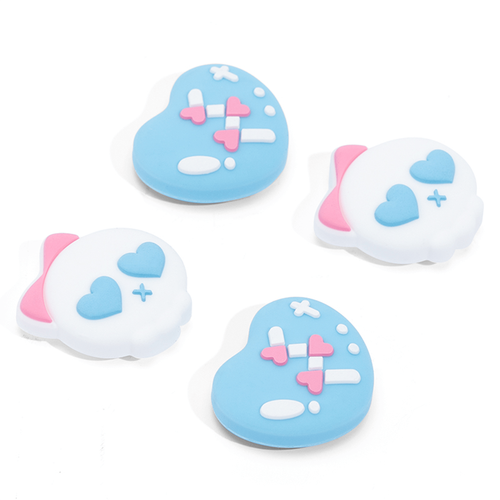 GeekShare Bowknot Skull Thumb Grip Caps