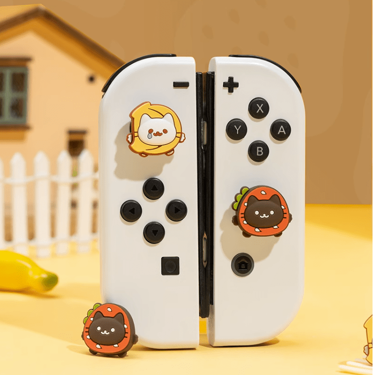 GeekShare Fruit Cat Thumb Grip Caps