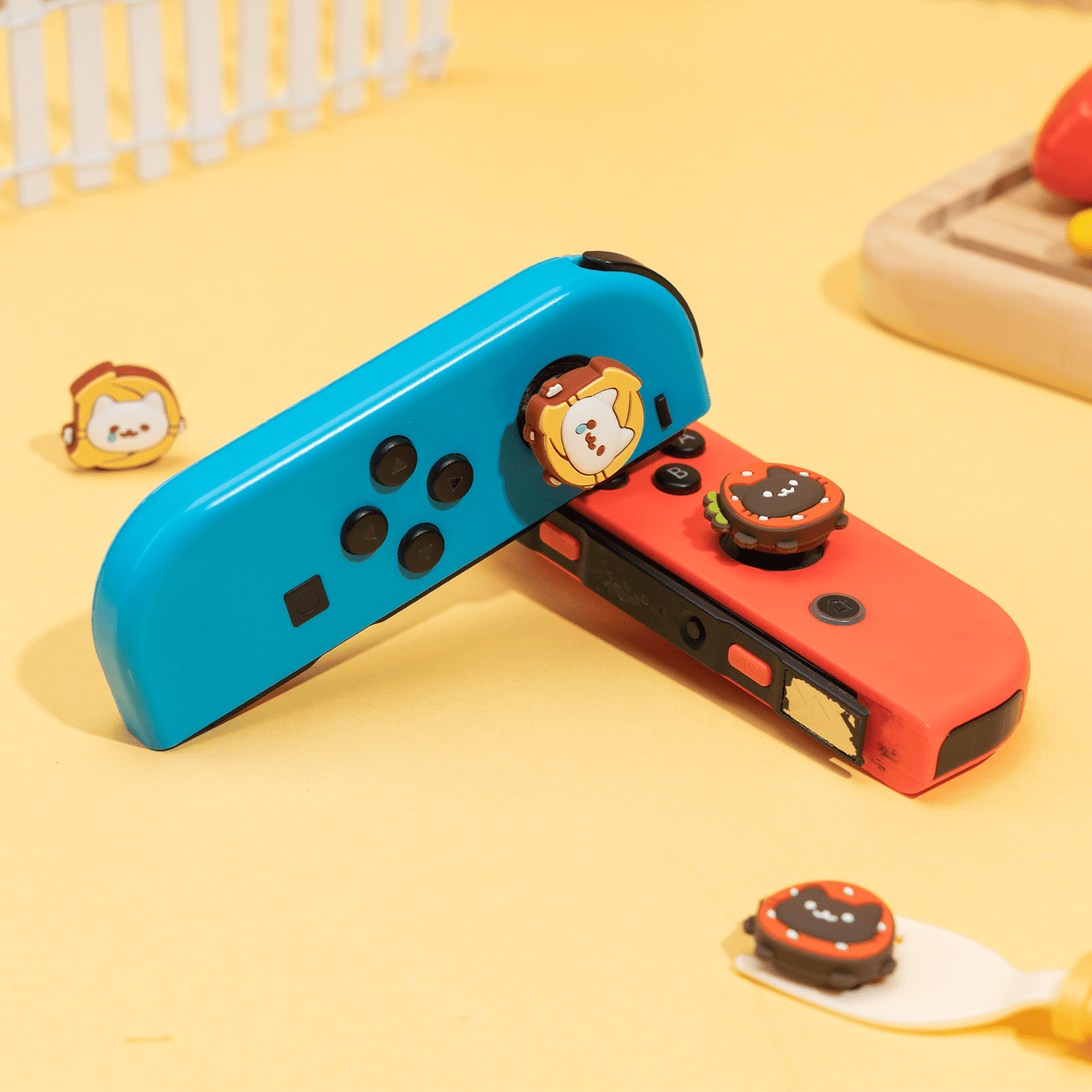 GeekShare Fruit Cat Thumb Grip Caps