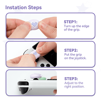 GeekShare Pixel Emoji Thumb Grip Caps