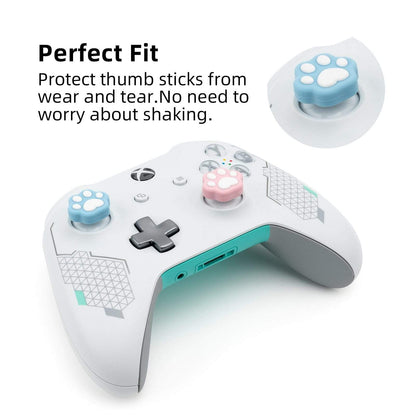 GeekShare Cat Paw Shape Thumb Grips for Xbox One GeekShare Cat Paw Shaped Xbox One Controller Thumb Grips